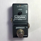 Pedal Ammoon Nano Looper Ap-09  (cinza/prata)