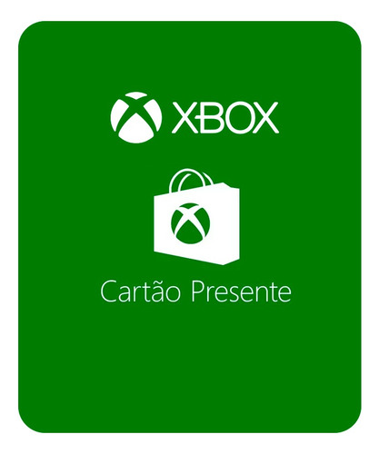 Cartão Xbox Microsoft Gift Card R$200 (r$100+r$100) Reais