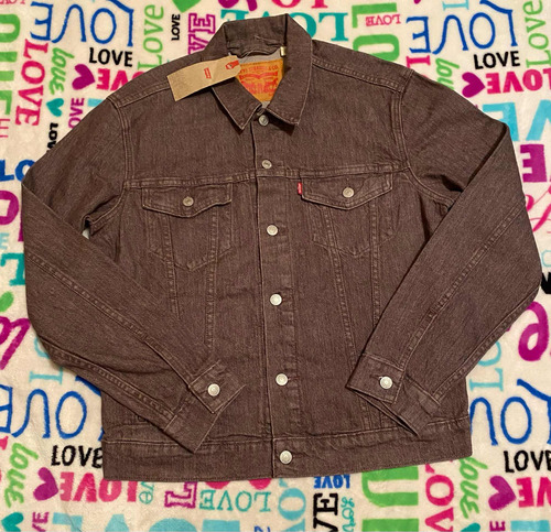 Chamarra Levis Coffee Truker Jacket Talla M