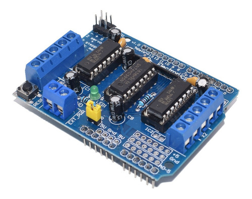 Shield L293d Driver Ponte H Para Motor Para Arduino Mega Uno