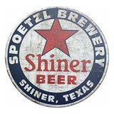 Carteles Decorativos Shiner Beer Shiner Texas Vintage Style 