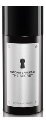 Antitranspirante Em Spray Antonio Banderas The Secret 150 Ml