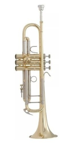 Trompeta Sib Bach Tr-500 La Plata - Practicamente Sin Uso