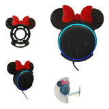 Suporte Para Echo Dot 3 Alexa Estilo Minnie De Parede