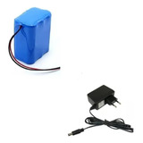 Bateria 11.1v 12v 3s 2p  4900mah Li-ion Com Pcb + Fonte