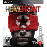 Jogo De Play Station 3 Homefront Mídia Física