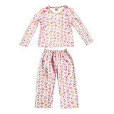 Pijama Conjunto Hello Kitty Sanrio Para Niña De 6 A 12 Años