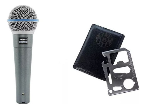 Kit Microfone Beta58a + Survival Kit Shure