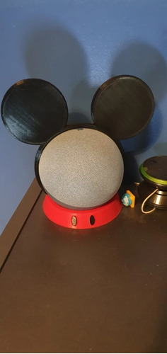 Soporte Alexa Echo Dot 4 Gen. Modelo Mickey