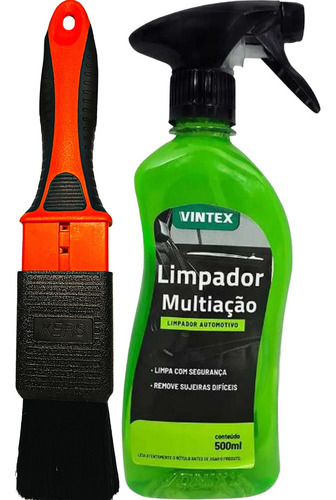 Pincel Retrátil Ajustável Interno Suave Kers Multiação 500ml