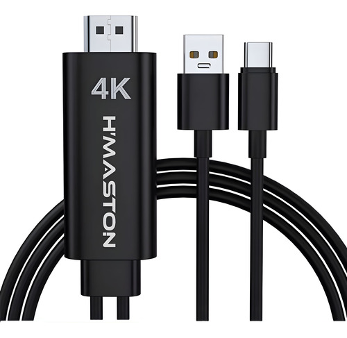 Cabo Adaptador Tipo C Para Hdmi Usb-c P/ Notebook Smartphone