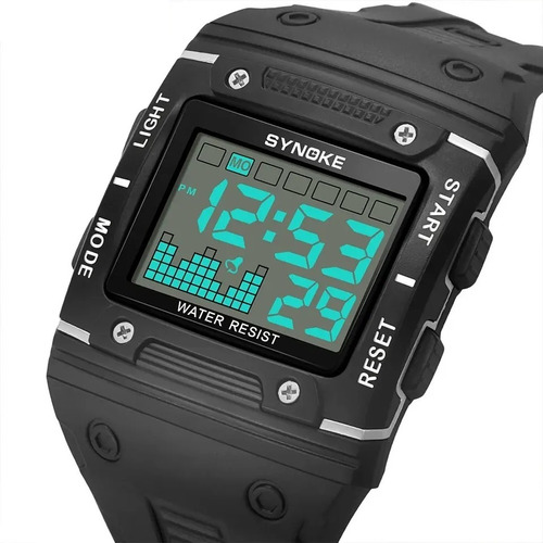 Relógio Digital Watch Masculino Led Digital Militar