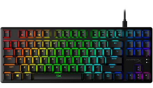 Teclado Gamer Hyperx Alloy Origins Core Qwerty Inglés Us Rgb