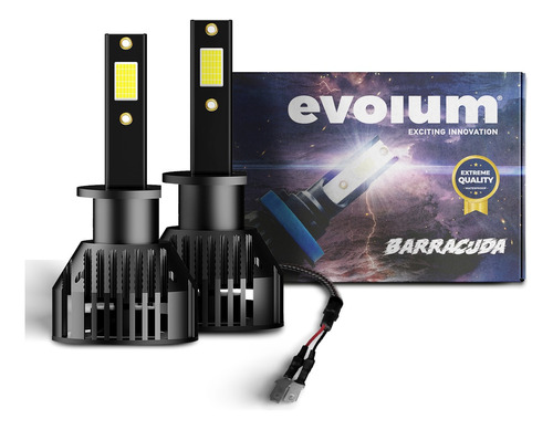 Auto Faros Led Evolum Kit Auxiliares B5 H1 H3 H7 9005 9006