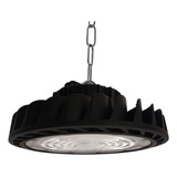 Colgante Campana Led Highbay 150w Luz Fría Candela - E A Color Negro
