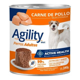 Alimento Agility Active Health Agility Active Health  Para Perro Adulto Todos Los Tamaños Sabor Pollo En Lata De 340 g