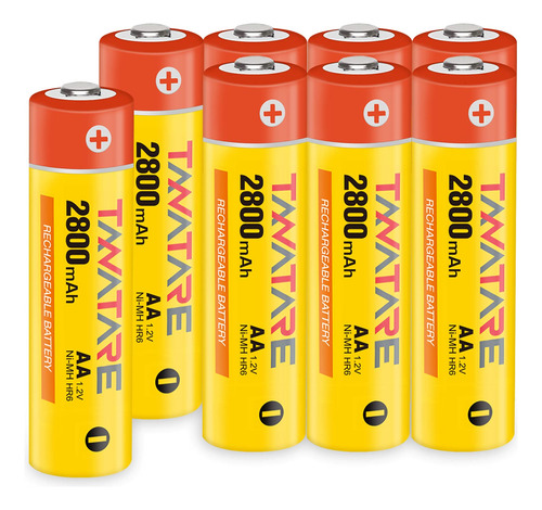Tanatare Baterias Aa Recargables (8 Unidades) 2800mah Nimh A