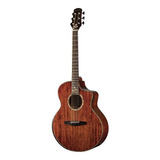 Guitarra Woodsoul Hera Tapa Solida Nogal/caoba