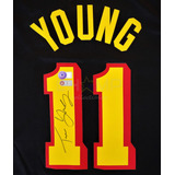Jersey Autografiado Trae Young Atlanta Hawks Jordan Statemen