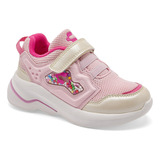 Tenis Niña Charly 1098578003 Rosa Bg Nacarado 15-17 120-389