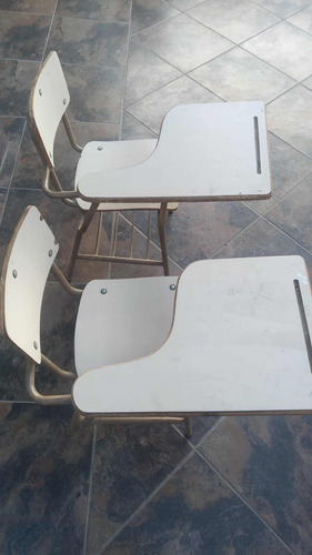 Pupitres De Metal/madera Usados Para Colegio O Casa