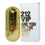 Carolina Herrera 212 Vip Perfume Edp X 80ml Masaromas