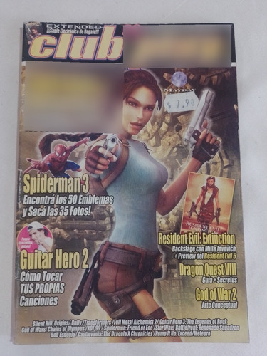 Revista Club Play 53 Resident Evil Extinction Dragon Quest 