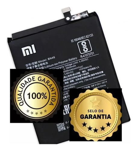 Kit Bat.ria Xiaomi Compatível Redmi Note 8 Bn46 + Cola B7000