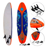 Softboard / Tabla De Surf / Playa + Leash Y 3 Quillas