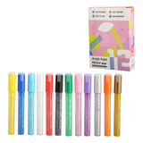 Bolígrafo Para Pintar Uñas, 12 Unidades, Varios Colores, Ráp