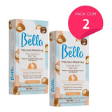 Kit 32 Folhas Depilação Facial Argan Depil Bella 2cx 16un