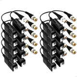 10 Pares Vídeo Balun P/ Camera Intelbras Ahd Cvi Multi Hd