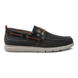 Zapatos Ringo Moa 10 Lona Negro Abc Dep