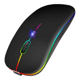 Mouse Wireless Recarregável Sem Fio Para Notebook Pc +nf