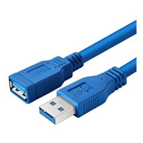 Cable Alargue Extensor Prolongador Usb 3.0 Macho Hembra 1,5m