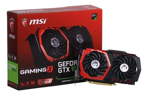 Placa De Video Nvidia Msi 1050ti 4gb Dual Fan