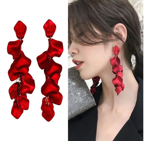 Aretes Para Dama Elegante Largos Para Vestido 