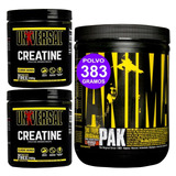 Fuerza Crecimiento Animal Pak + Creatina 400 Grs Universal