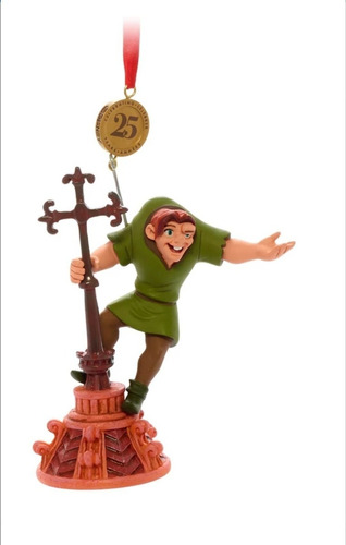 Ornamento Jorobado Notre Dame Disney Store 25 Aniversario