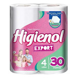 Papel Higiénico Higienol Export Hoja Simple 48 Rollos X 30 M