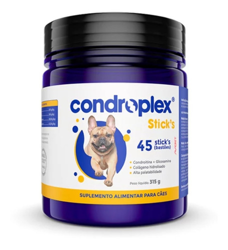 Suplemento Alimentar Condroplex Sticks 45unt 10kg Avert Full