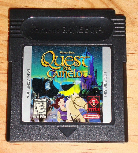 Quest For Camelot Para Tu Consola Gameboy (mr2023)