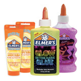 Kit Slime Butter Elmer's Para Crear Mantecoso Textura Suave