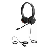 Headset Stereo Usb P2 Cancelamento Ruído Evolve 30 Ms Jabra