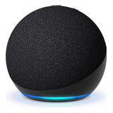 Alexa Echo Dot 5ª Geração Preta Controle Por Movimento E Voz