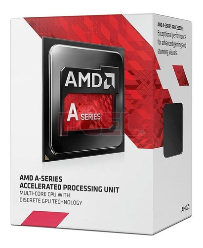 Processador Amd Fm2+ A6 7480 Gamer C/ Apu Gráfica Radeon R5
