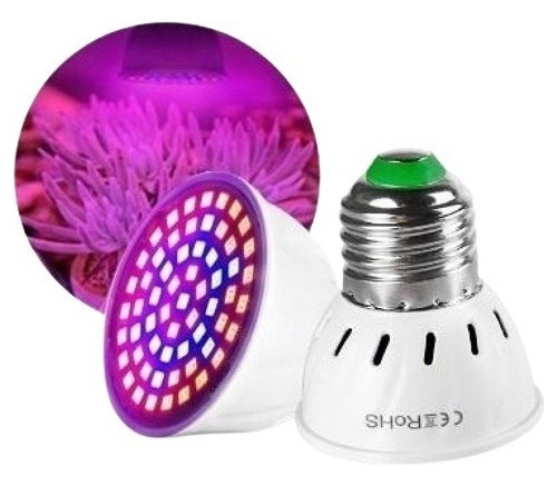 Led Grow Cultivo Indoor Estufa Fullspectrum 28w Uv/ir Planta