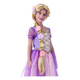 Pelucas Rubias Largas Rapunzel Niños Princesa Niña Di...