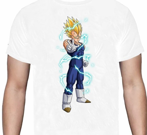 Dragon Ball - Vegeta Saiyajin - Polera Anime - Cyco Records