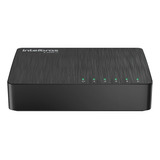 Switch Intelbras S1005g 5 Portas Gigabit Ethernet 